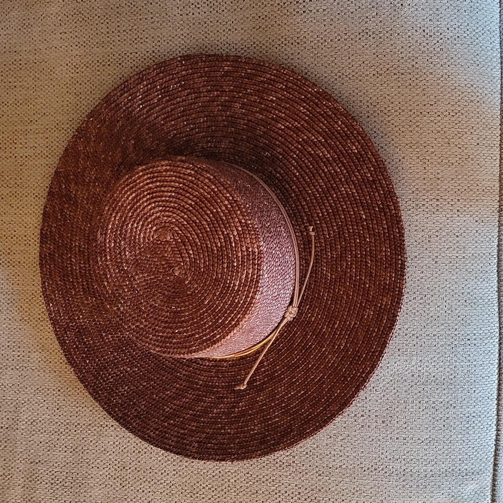 GIGI PIP Brown Straw Hat - Picture 3 of 10
